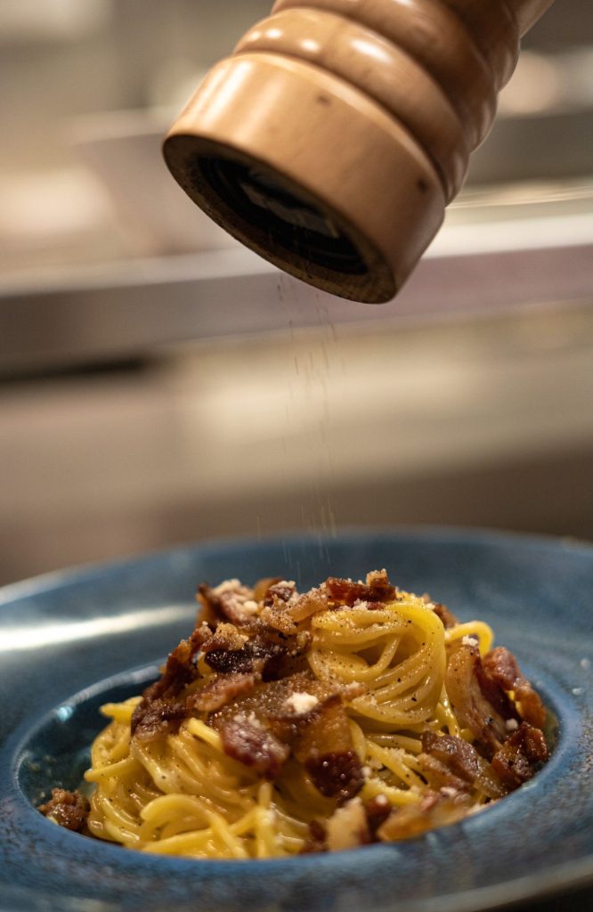 pates carbonara